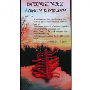 Enterprise Tackle ARTIFICIAL IMITATION BAITS Bloodworm