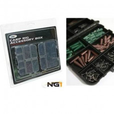 Carp Rig Accessories Kit in Box 170pc (Large)