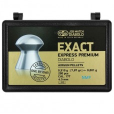 JSB EXACT EXPRESS PREMIUM .177 Calibre 4.52mm 7.87 grain tub of 200